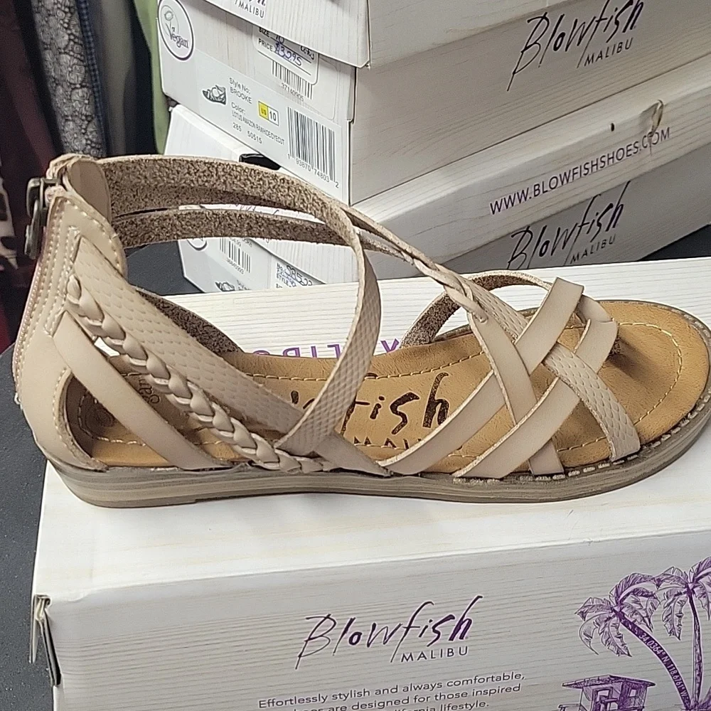 NEW BLOWFISH brooke sandal in lotus - Picture 2 of 5